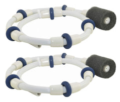 ATIE Sweep Hose Complete B5 front view with tail scrubber and hose clamp