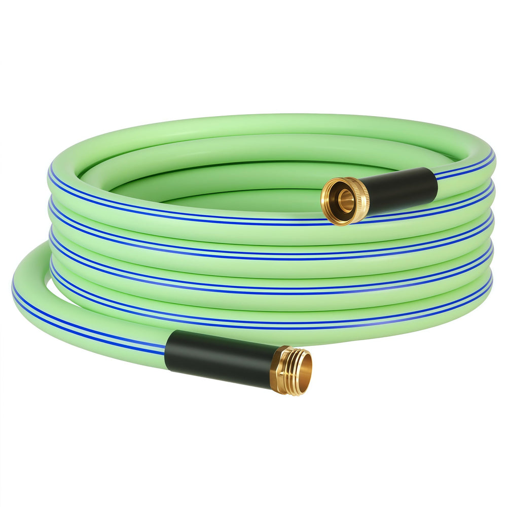 Atlantic Heavy Duty Garden Hose 15 ft green front view