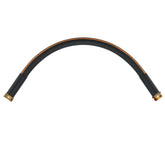 Atlantic Short Garden Hose 2 ft Black front view