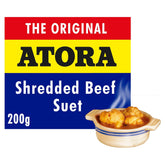 Atora Shredded Beef Suet, pack of 2, front view