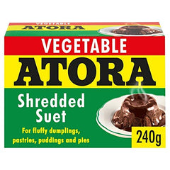 Atora Vegetable Shredded Suet 200g package front view