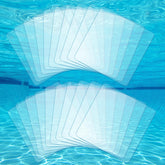 Aulock 20pcs self-adhesive pool liner repair patches, clear, 4x4 inch size