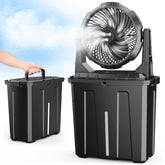 Ausic Portable Misting Fan front view with water tank