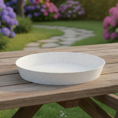 Austin Planter 21-inch Saucer with potted plant