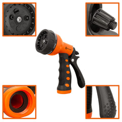 AUTOMAN Garden Hose Nozzle ergonomic grip close-up