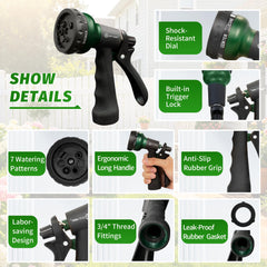 AUTOMAN Garden Hose Nozzle ergonomic grip close-up
