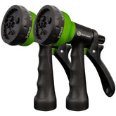 AUTOMAN Garden Hose Nozzle front view, green color