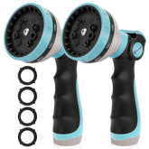 AUTOMAN Garden Hose Nozzle front view in turquoise