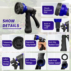 AUTOMAN Garden Hose Nozzle in royal blue color