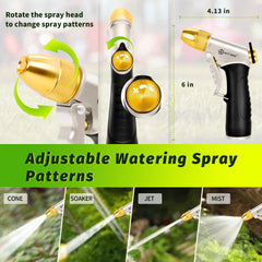AUTOMAN garden hose nozzles packaging and contents