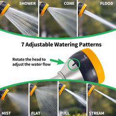 AUTOMAN garden nozzle ergonomic handle close-up