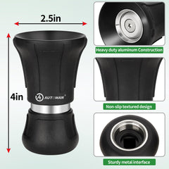 AUTOMAN hose nozzle showing adjustable spray patterns