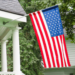AUYRE American Flag 2.5x4 ft with embroidered stars and sewn stripes