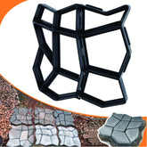 Avalution reusable concrete mold front view showing dimensions
