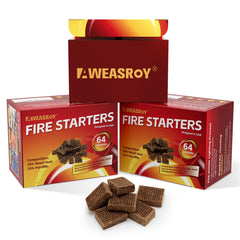 AWEASROY Fire Starters 192 count package front view