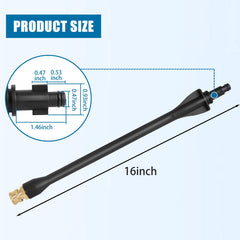 Axfvd pressure washer wand with 1/4 quick connect