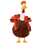 Aymolas Thanksgiving Goose Outfit front view with turkey-themed apron