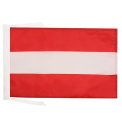 AZ FLAG Austria Flag front view 45cm x 30cm with cords