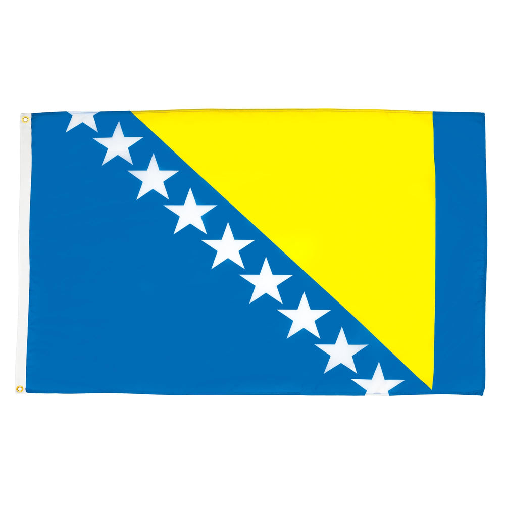 AZ FLAG Bosnia and Herzegovina Flag 5x8 ft front view