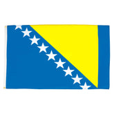 AZ FLAG Bosnia and Herzegovina Flag 5x8 ft front view