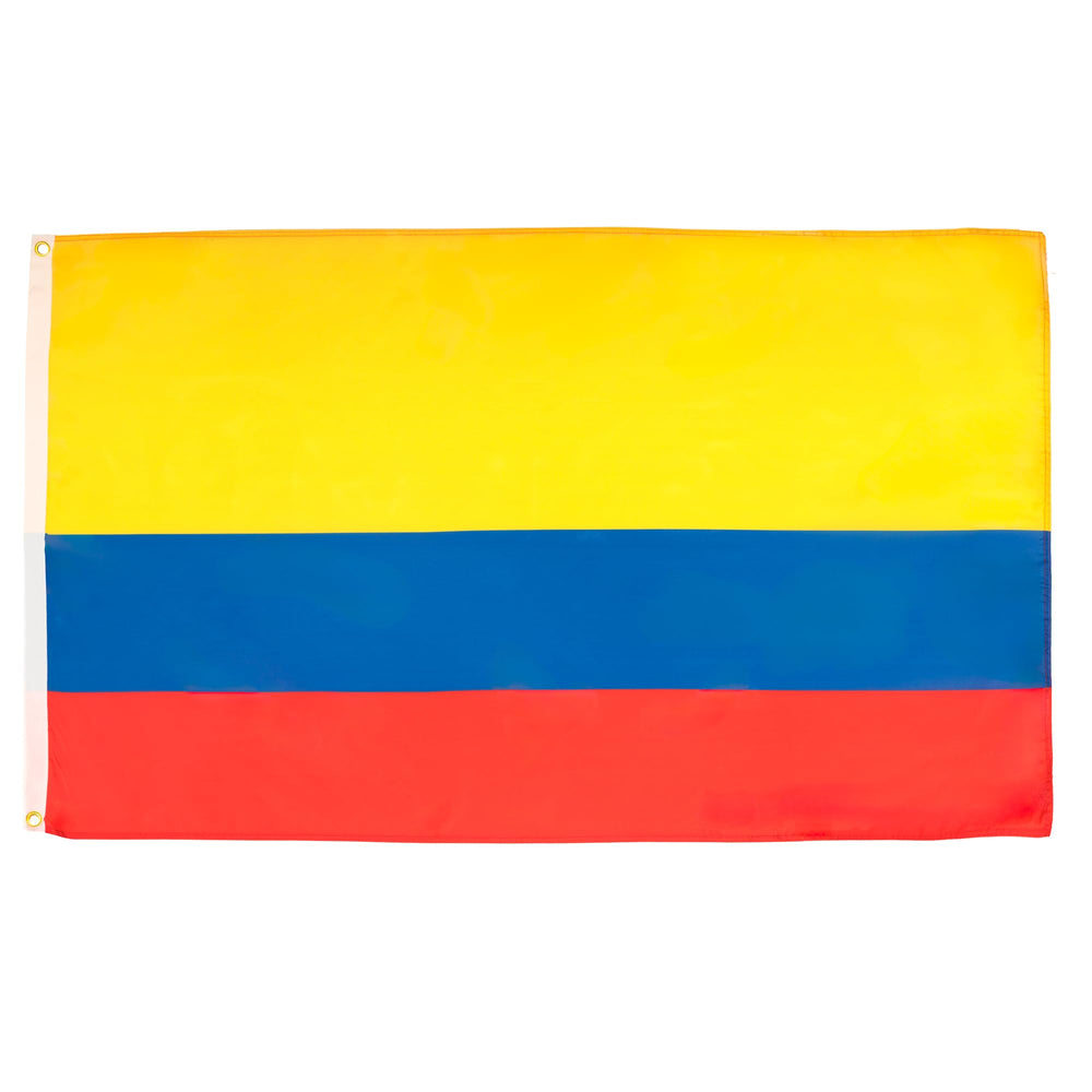 AZ FLAG Colombia Flag 5x8 ft front view with vibrant colours