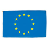 AZ FLAG Europe Flag 5x8 ft front view with grommets