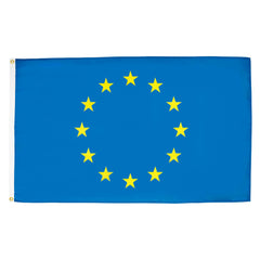 AZ FLAG Europe Flag 5x8 ft front view with grommets