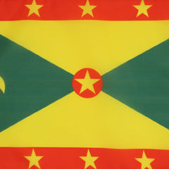 AZ FLAG Grenada Flag 12x18 close-up of 100D polyester material
