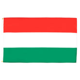 AZ FLAG Hungary Flag 5x8 ft front view with brass eyelets