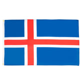 AZ FLAG Iceland Flag 5x8 ft front view with grommets