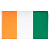AZ FLAG Ivory Coast Flag 5x8 ft front view with grommets