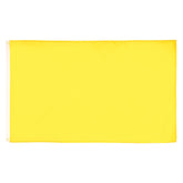 AZ FLAG Plain Yellow Flag 5x8 ft front view