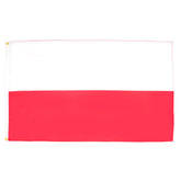 AZ FLAG Poland Flag 5x8 ft front view with grommets