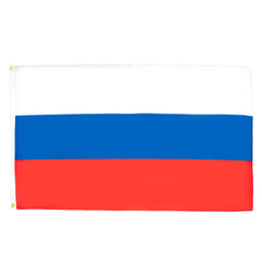 AZ FLAG Russia Flag 5x8 ft front view with vibrant colours