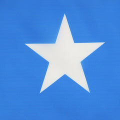 AZ FLAG Somalia Flag displayed outdoors with cords