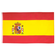 AZ FLAG Spain Flag 5x8 ft front view with grommets