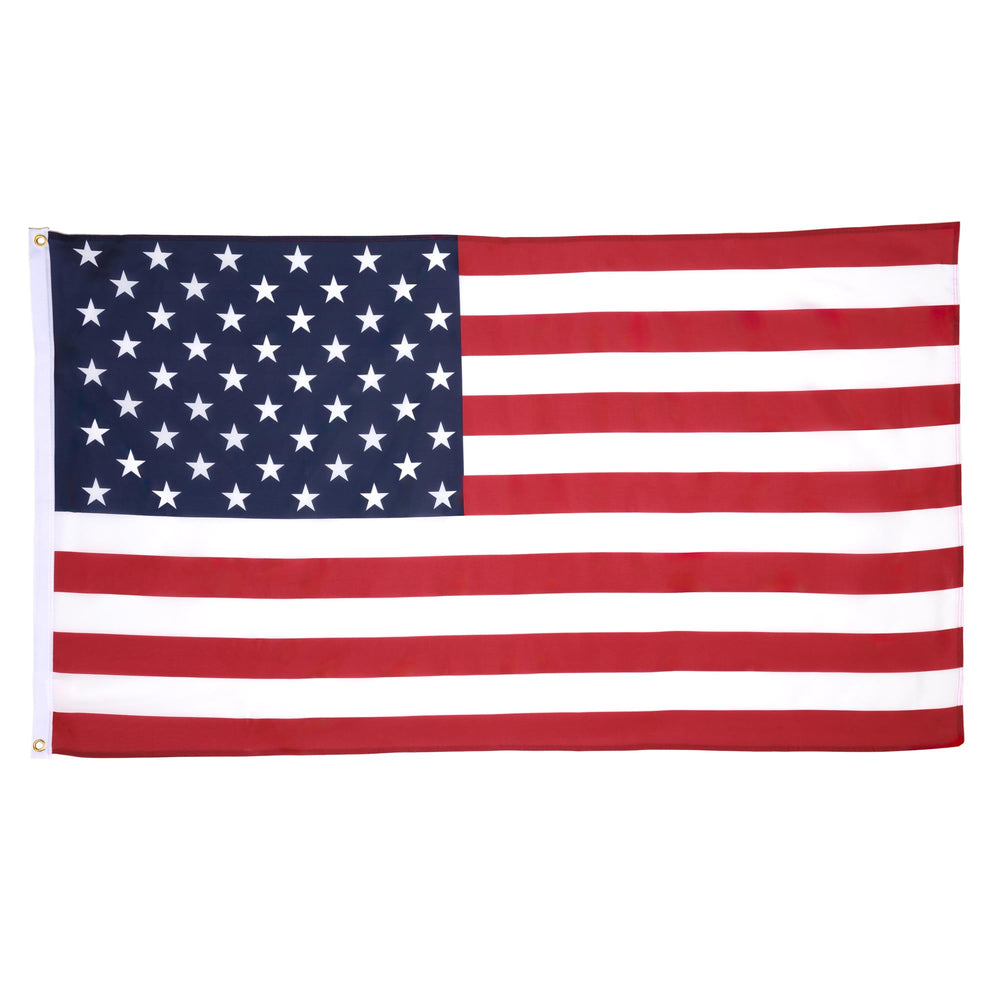 AZ FLAG United States Flag 5x8 ft front view with brass grommets