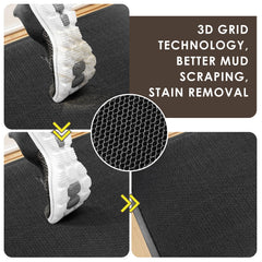 Azadx mat on a patio entrance