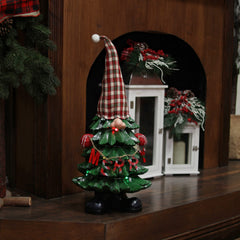 Back view of Alpine 28-inch Merry Gnome Statue