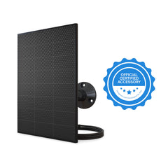 Back view of Arlo Solar Panel Charger showing mounting options