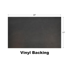 Back view of Calloway Mills Doormat showing vinyl backing