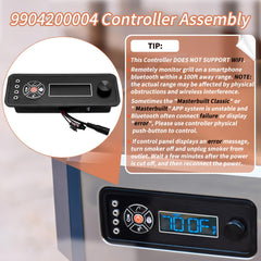 Back view of COMVIEE 9904200004 controller