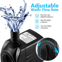 Back view of CWKJTOP submersible pump