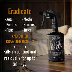 Back view of Dr. Killigan's Plant Powered Bug Spray