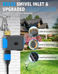 Back view of Grillum WiFi Sprinkler Timer