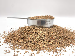 Back view of JK Global Imports Calcined Clay packaging with usage instructions