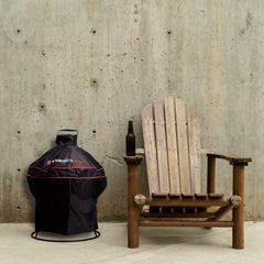 Back view of Kamado Joe Joe Jr Grill Cover