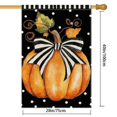 Back view of RMXJKIIU 28x40 inch garden flag