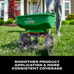 Back view of Scotts EdgeGuard Mini Broadcast Spreader