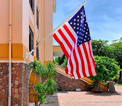 Back view of TONOS 3x5 Ft American Flag